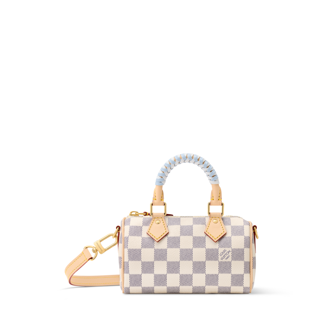 Nano Speedy Damier Azur - Women - Small Leather Goods | LOUIS